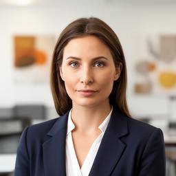 Porträt von Mag. Verena Höller im hellen Kanzleiumfeld mit ruhigem, aufmerksamem Blick